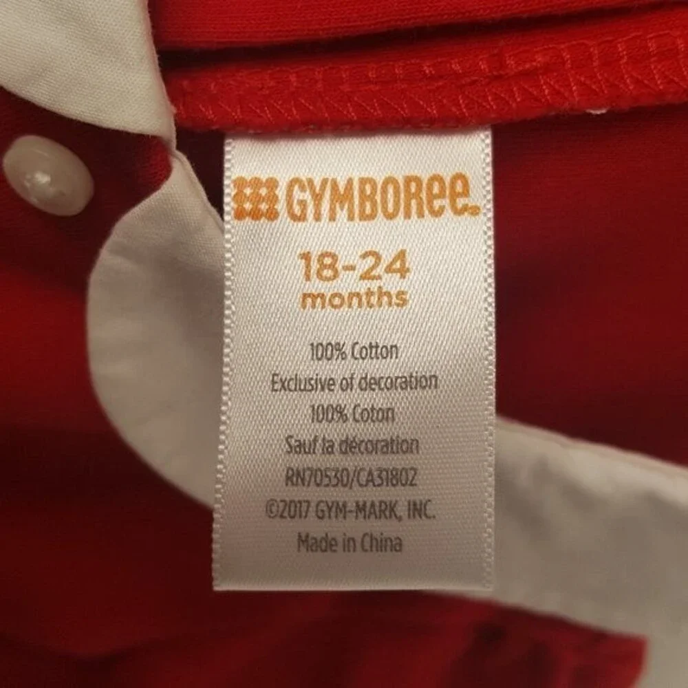 Gymboree Red Santa Holiday Christmas Dress